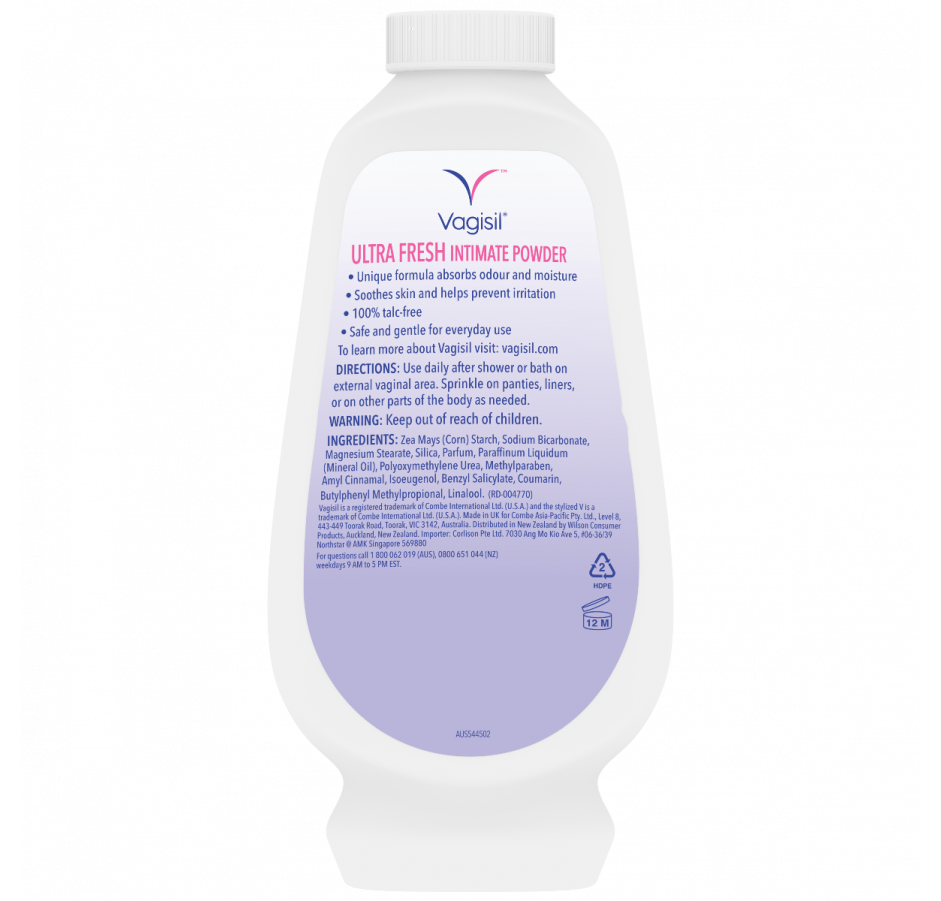VAGISIL Feminine Powder 100g 213330 Your Online Pharmacy New Zealand